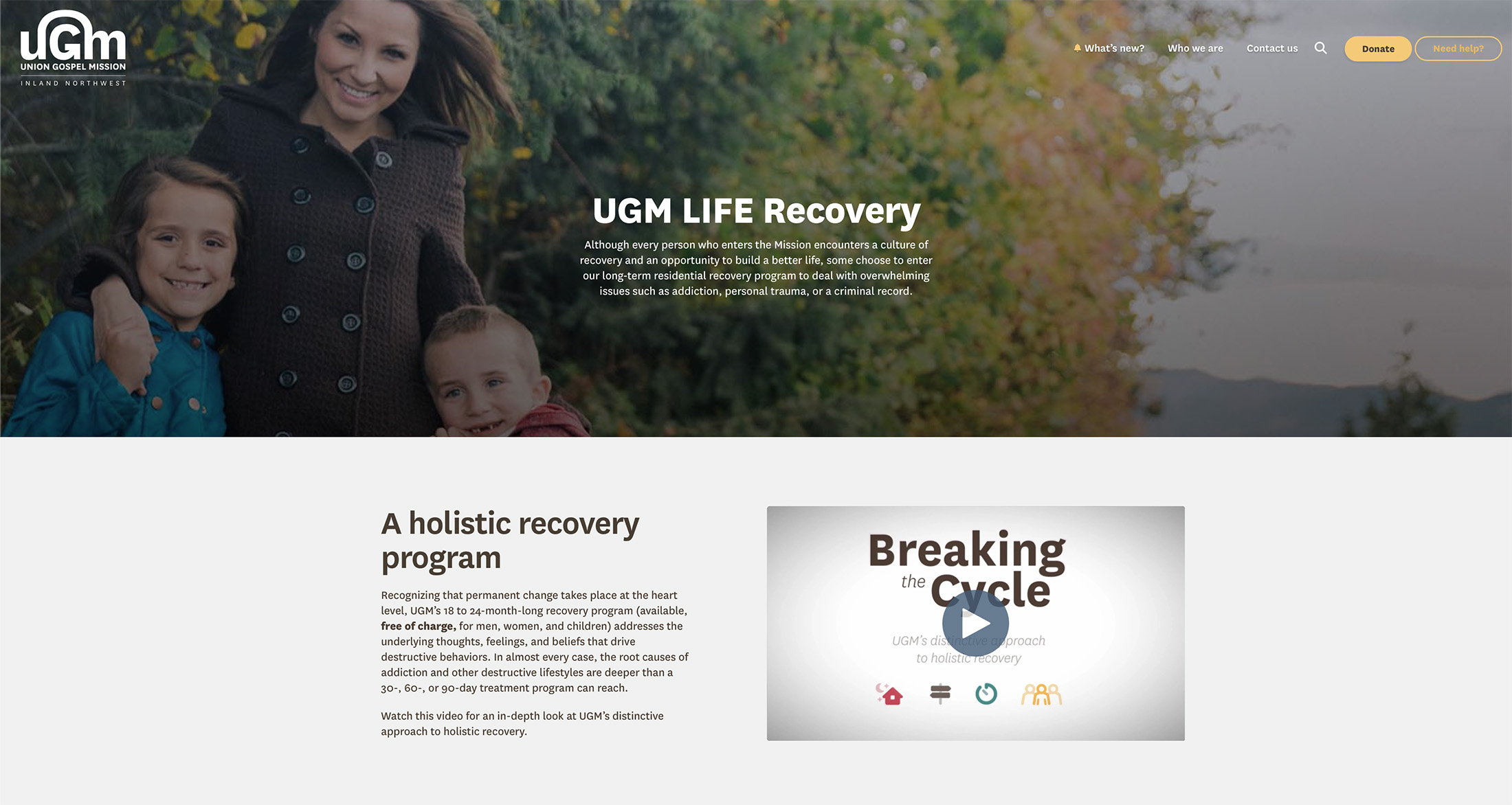 Recovery | UGM